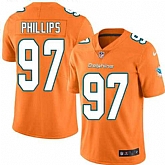 Nike Men & Women & Youth Dolphins 97 Jordan Phillips Orange Color Rush Limited Jersey,baseball caps,new era cap wholesale,wholesale hats